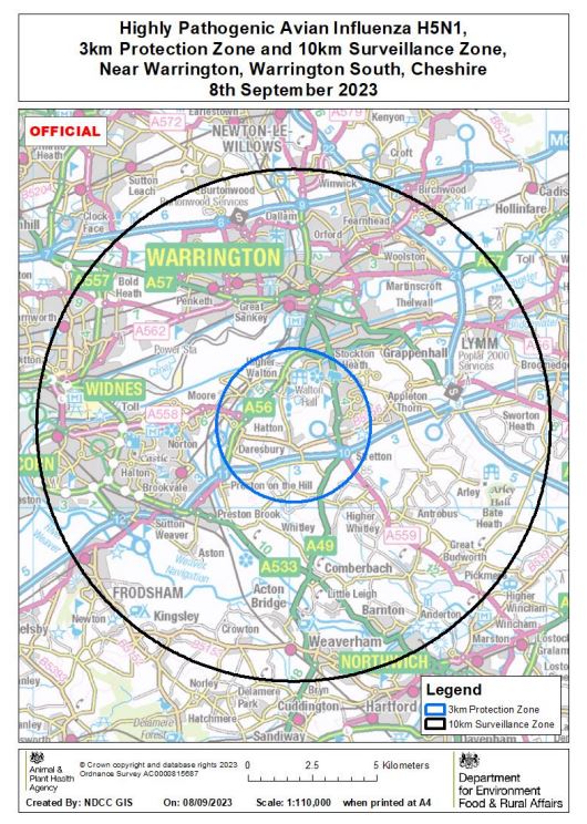 Avian Influenza Case Finder - Current And Lifted Cases Near You – NFU Cymru