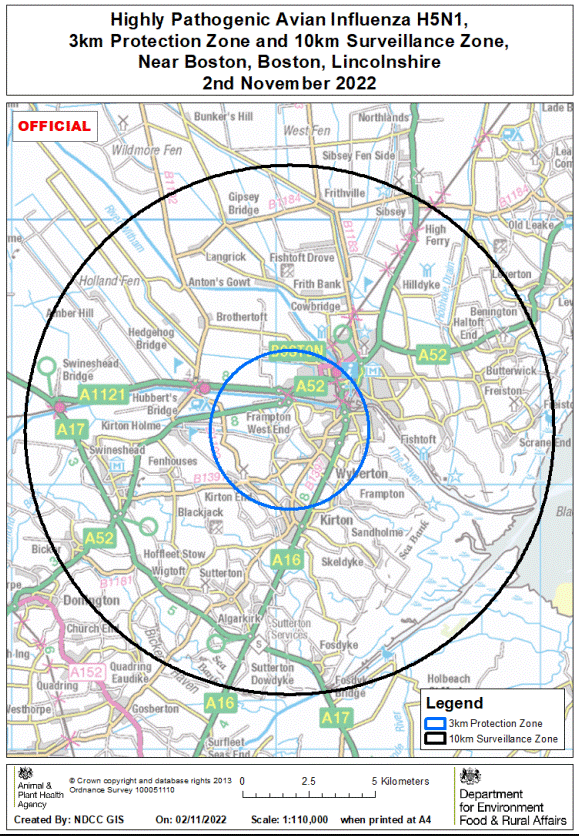 Avian Influenza Case Finder - Current And Lifted Cases Near You – NFU Cymru