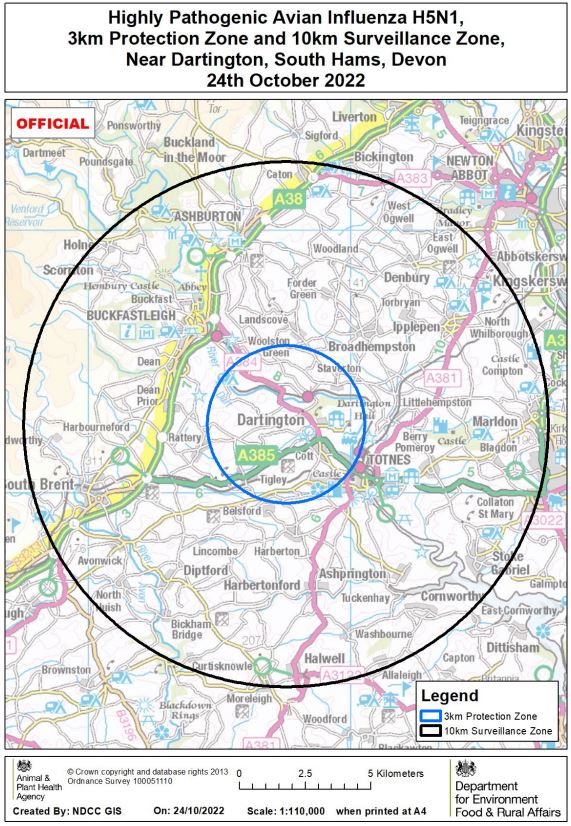 Avian Influenza Case Finder - Current And Lifted Cases Near You – NFU Cymru