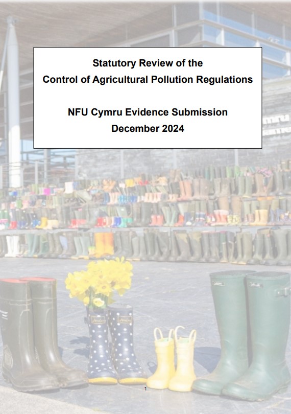 NFU Cymru Evidence Submission Review of COAP December 2024